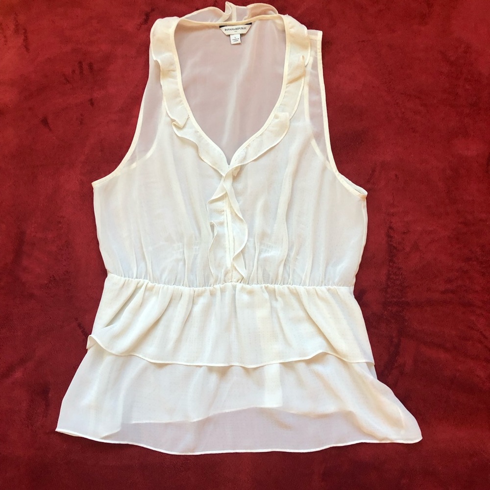 BR Sheer Sleeveless Top